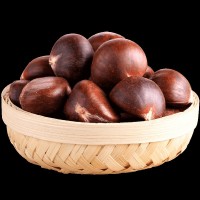 紫玉板栗中?，F(xiàn)貨2021遷西板栗生鮮板栗帶殼生栗子