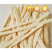 刀削面批發(fā)1000g加工生產(chǎn)面條廠家直銷(xiāo)花邊面拌面刀削面袋裝掛面