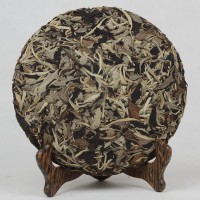 云南景谷老白茶春茶白牡丹餅高山花香牡丹王茶餅茶葉日曬357g批發(fā)