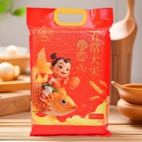 東北大米五常大米新米5斤一袋真空長(zhǎng)粒香米富硒大米珍珠米禮品米