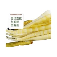 網(wǎng)紅泡椒筍尖山椒脆筍香辣筍絲羅漢筍尖解饞小零食酸辣即食批發(fā)