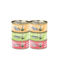 poroca白肉貓罐頭170g整箱12罐三文魚金槍魚貓咪零食大罐營養(yǎng)正品