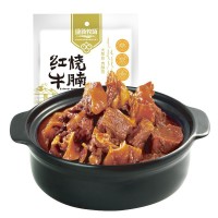康新牧場紅燒牛腩內蒙古紅燒牛肉200g牛腩即食燉牛肉批發代發現貨