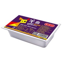 曹府記羊血新鮮盒裝羊肉泡饃火鍋食材300g*20盒餐飲商用三證齊全